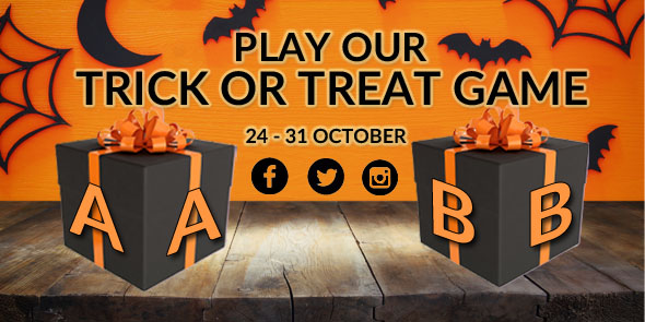 Halloween 2017 Trick or Treat emailer banner